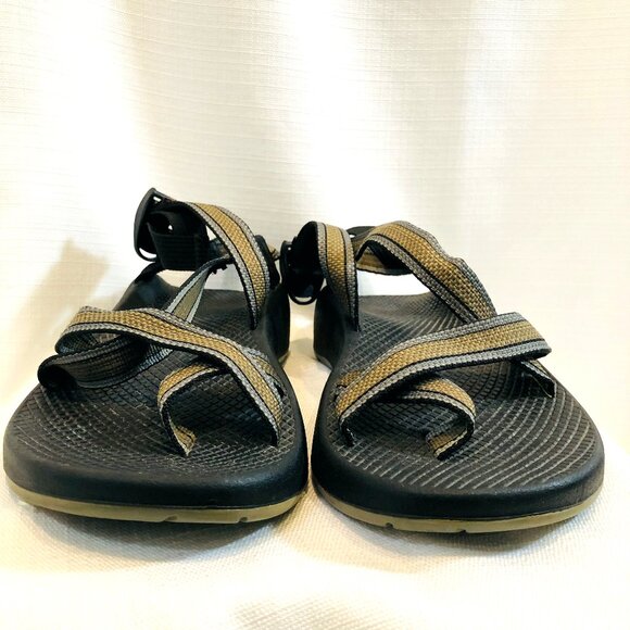 Chaco Men's Sport Sandal in Black Grey and Tan Size M8 - Picture 5 of 12